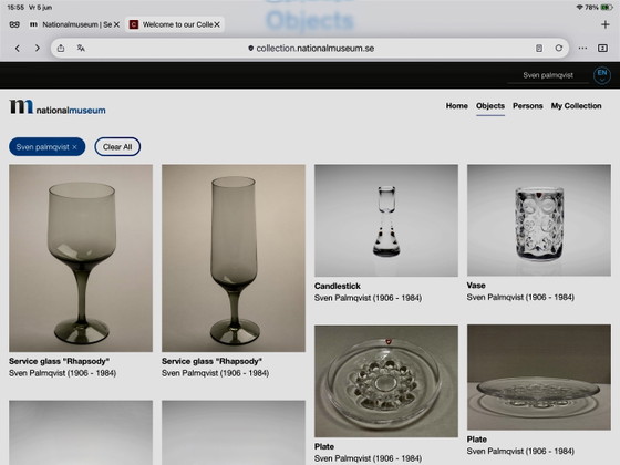 Image 1 of Cristallo vintage Orrefors "Rhapsody".
