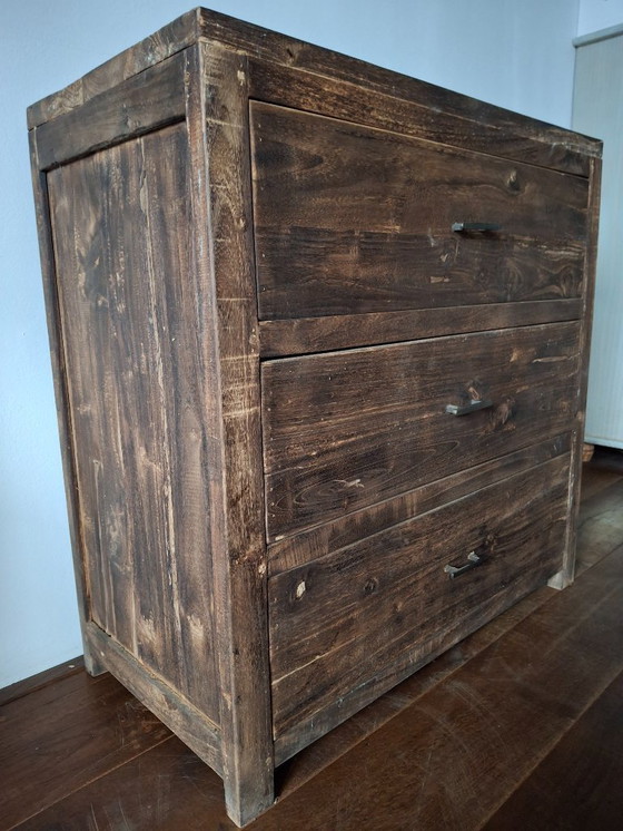 Image 1 of Aparador de teca con 3 cajones