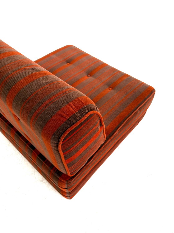 Vintage sleeper armchair, Germany ‘80s – Textile (photo 7 of 8)