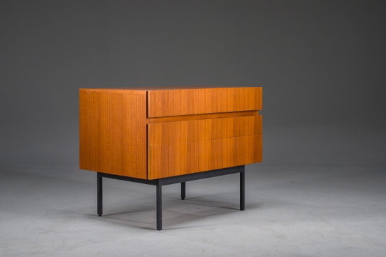 Image 1 of Teakholzschrank von Dieter Waeckerlin für Behr Möbel, Deutschland, 1960er Jahre
