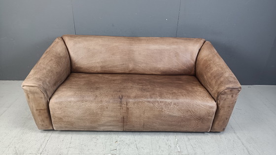 Image 1 of Gorgeous Brown Leather DS47 Sofa from De Sede