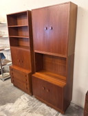 Vintage modulaire wandkasten set