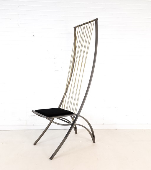 Vintage harp chair