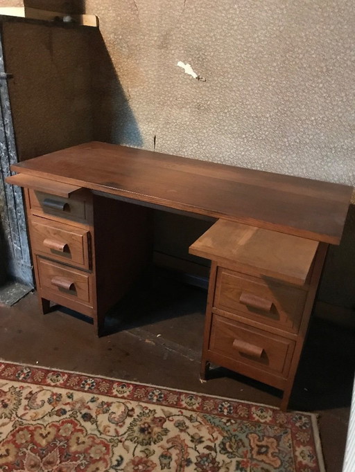classic wooden desk for young people