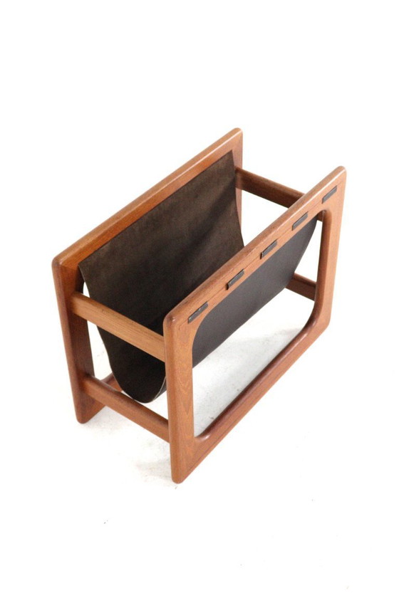 Image 1 of Salin Mobler reading holder magazine rack vintage Danish design