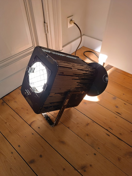 Vintage theater spotlight - floor lamp - ceiling lamp