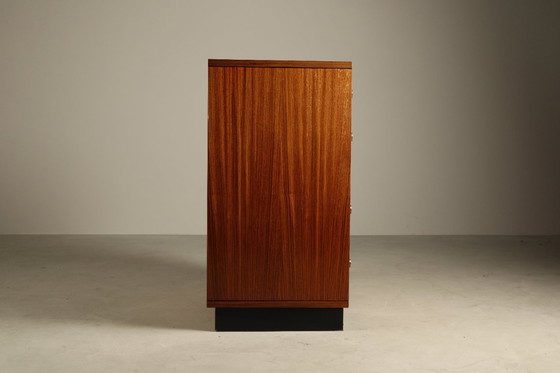 Image 1 of Alfred Hendrickx per Belform - Cassettiera in zebrano, 1960