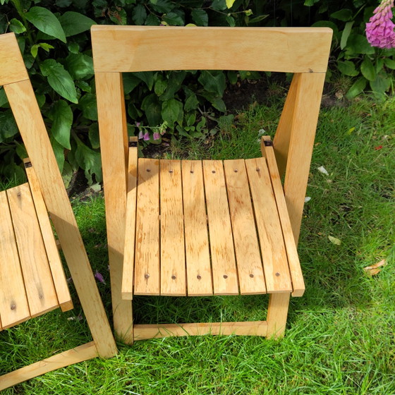 Image 1 of 5 Aldo Jacober 'Trieste' klapstoelen