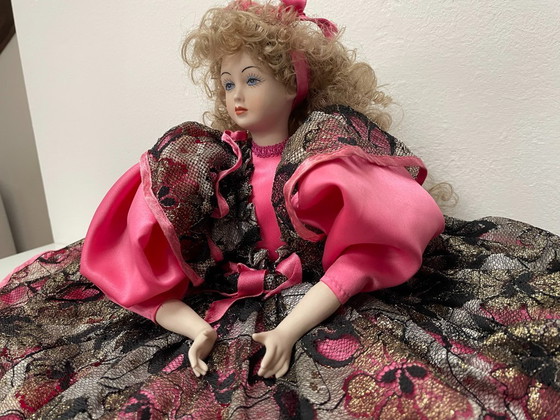 Image 1 of Large vintage collectible furniture doll