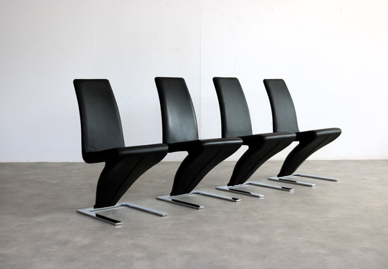 Image 1 of 4x Vintage Design Eetkamerstoelen