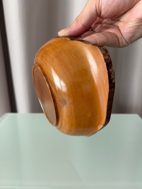 Organische Holzschale, braun, Schalen, Organic Modern (Foto 7 von 8)
