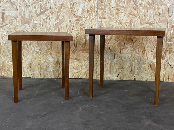 Image 1 of 2x 60s 70s Side Table Side Table Danish Modern Design 60s 70s