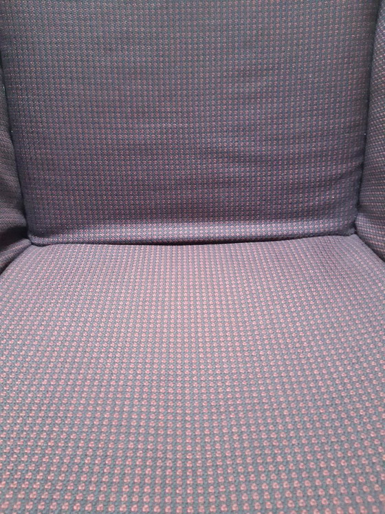 Image 1 of Fauteuil Montis Charly avec revêtement en tissu et structure noire