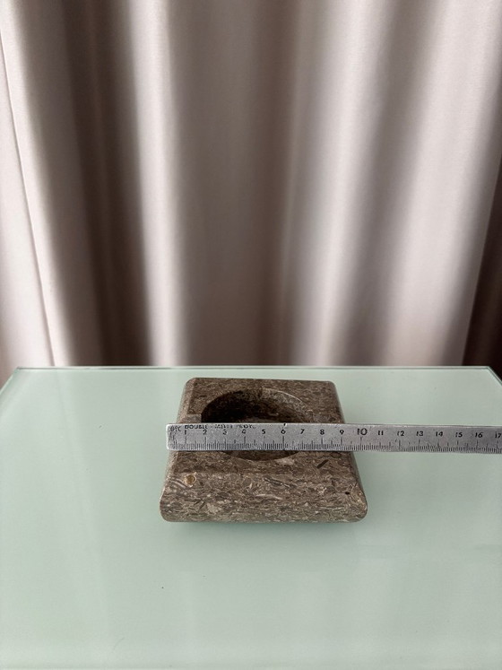 Cenicero cuadrado de piedra, Gris, Accesorios de mesa, Modern (foto 6 de 7)