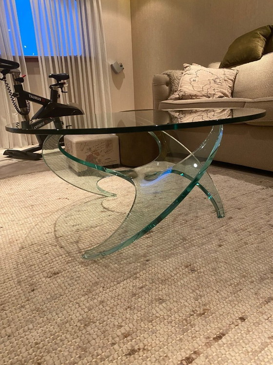 Image 1 of Table basse en verre Propeller de Knut Hesterberg