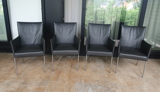 4x Bert Plantagie dining chairs