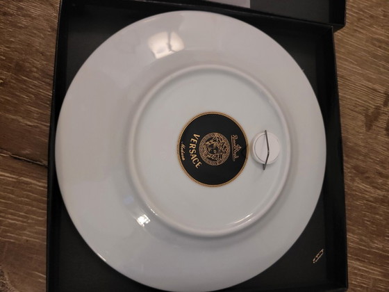 Versace Rosenthal Medusa Rood Bord 18cm – Tafelwaar, Porcelain (photo 5 of 5)