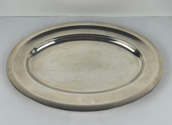 Image 1 of Christofle versilberte Servierplatte