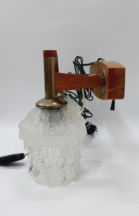 Image 1 of Vintage double wall light (sconce)
