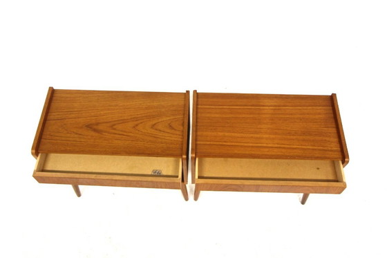 Image 1 of Set di 2 comodini in teak, Svezia, 1960
