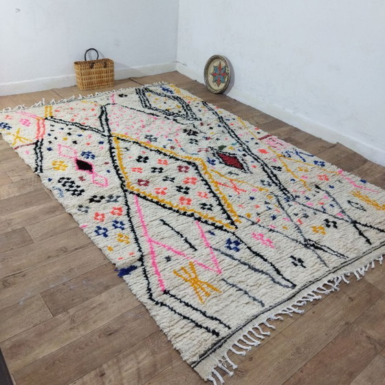 Image 1 of Authentic Handwoven Berber Tapijt | 290x200 cm | Colorful Moroccan Art