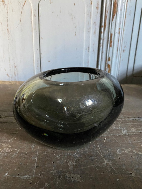 Danish Holmegaard Blown Glass Vase (photo 8 of 9)