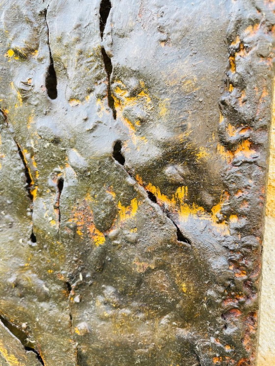 Image 1 of Sculture murali brutaliste americane di metà secolo di Irv Bramberg, anni '60, set di 3