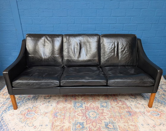 Image 1 of Vintage sofa and armchair, Model 2209 and 2207, Børge Mogensen for Fredericia Stolefabrik, 1960s