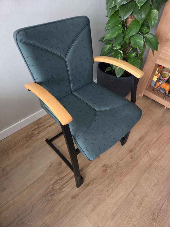 Set di 2 sedie design Kinnarps (Arcus & Primo) – Ottime condizioni – Sedie da pranzo, Metallo, Legno (photo 9 of 13)