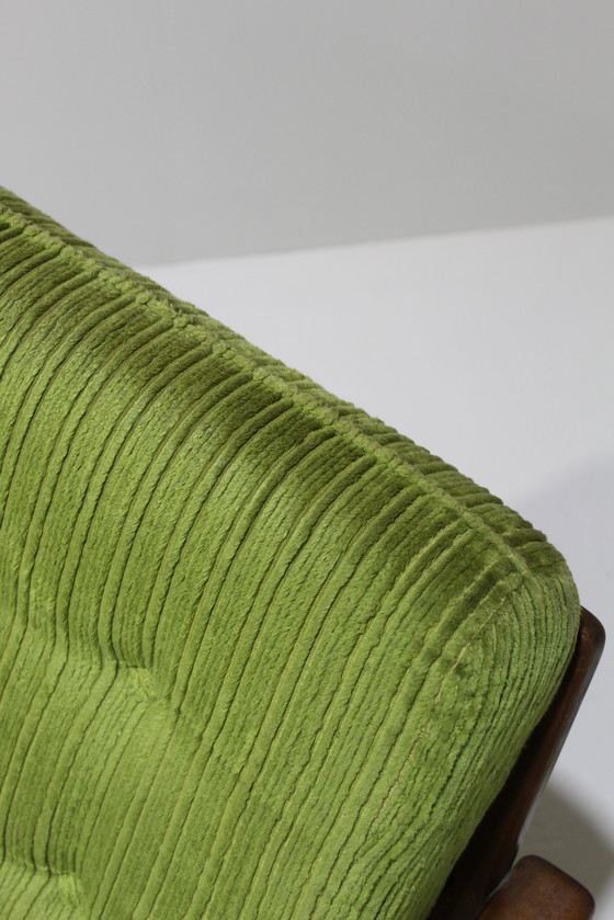 Image 1 of Vintage Armchair, Chair - 1960s, Green