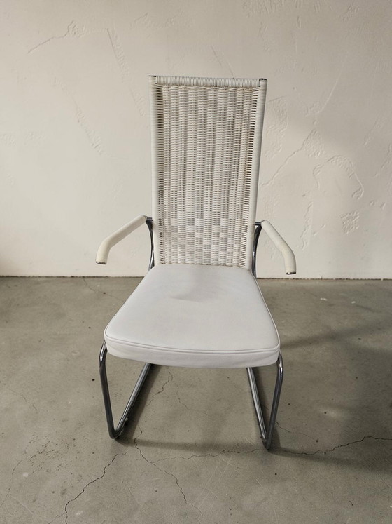 Image 1 of 6x Designer Dining Chairs Armchair Tecta B27 Cantilever Chair