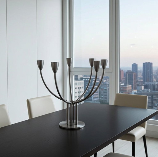 Candelabro vintage IKEA Stockholm - Diseño de 8 brazos de K & M Hagberg