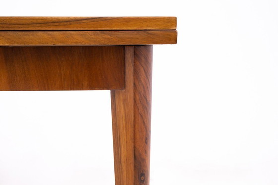 Image 1 of Table carrée Art déco, Pologne, années 1940.