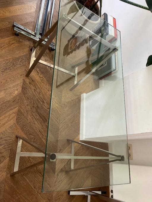 TABLE À TRÉTEAUX DU MID CENTURY (D'APRÈS MILO BAUGHMAN)