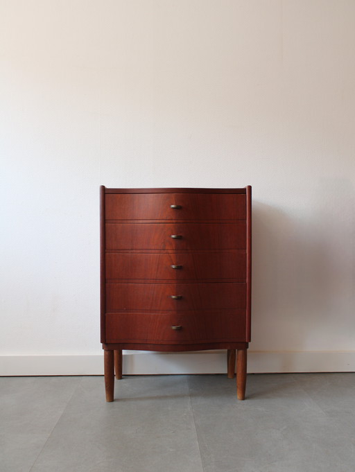 Vintage Danish chest of drawers in teak