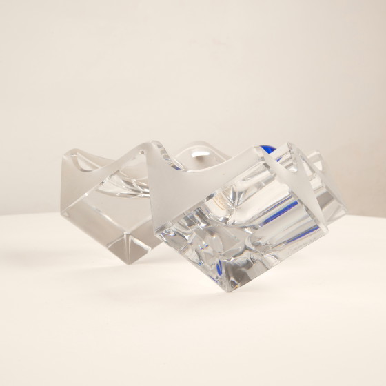 Skulpturaler Roc Vide-poche von Daum France, 1980 – Tischdekoration, Crystal (photo 19 of 26)