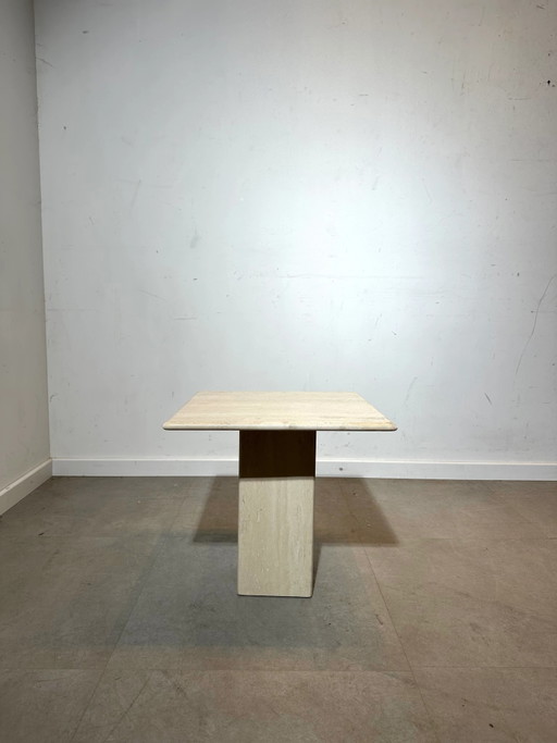 Mesa auxiliar de travertino – bijzettafels (photo 2 of 3)