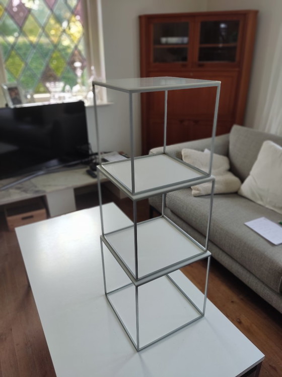 PKJ71 Poule Kjaerholm Nesting Tables Dänemark 1957, PK71 Nesting Tables Poul Kjaerholm, Beistelltische (Foto 8 von 15)