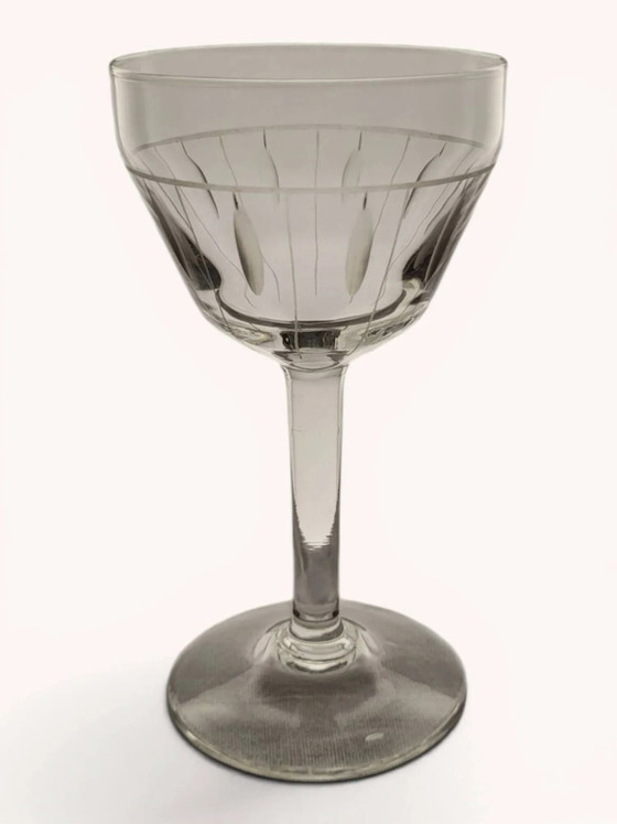 6 bicchieri da vino rosso Art Déco – Bicchieri e caraffe, Crystal, Glass, Art Deco (photo 4 of 7)
