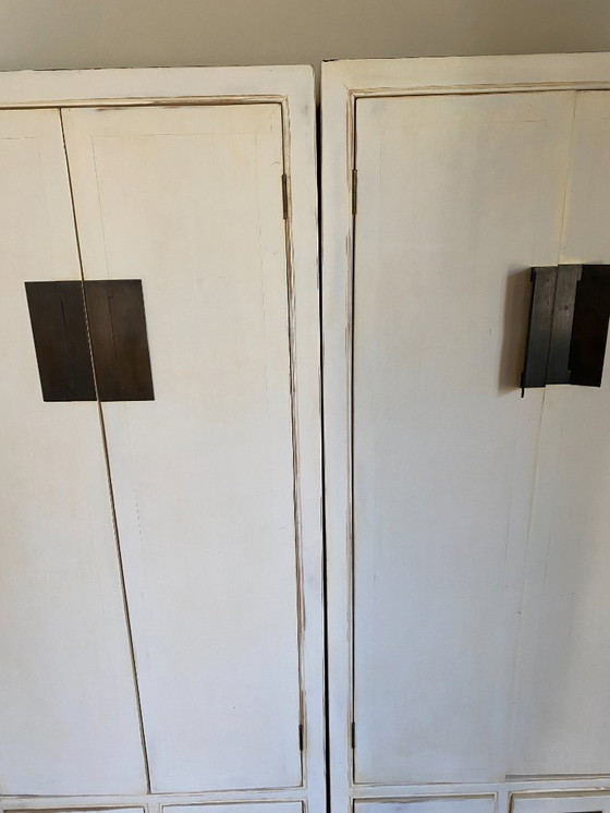 Image 1 of 2 piezas de armarios chinos elegantes "antiguos".