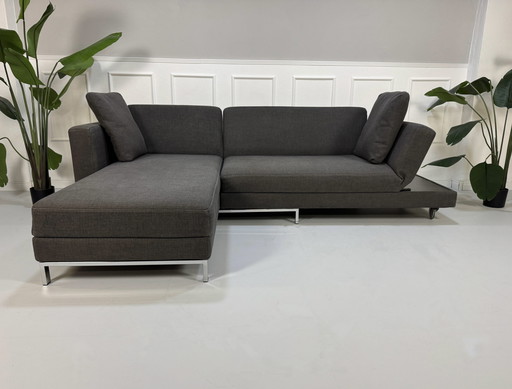 Brühl Fourtwo Designer Sofa Stoffen Slaapbank Vier Twee Grijs Dagbed