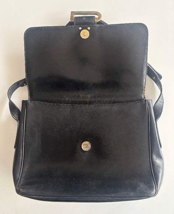 Borsa a mano in pelle nera, modello Delvaux – Altre borse, Calfskin (photo 3 of 5)
