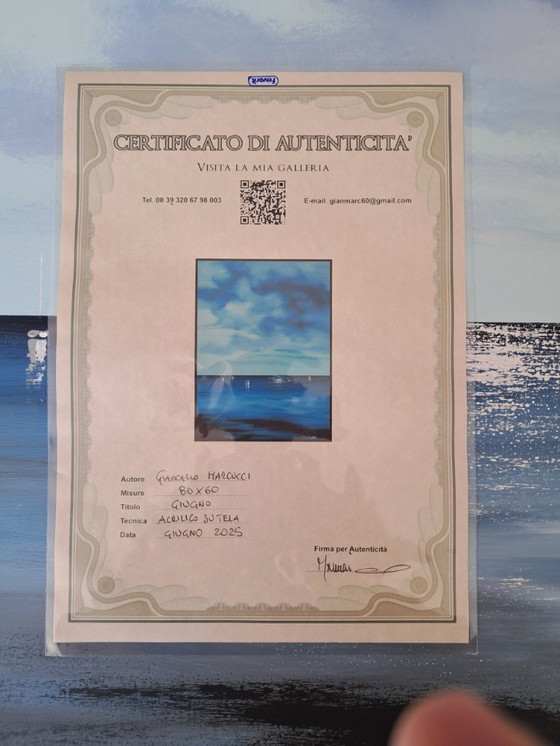 Image 1 of Giancarlo MARCUCCI - Giugno - Pintura del artista