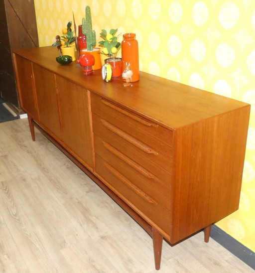 60s TEAK sideboard RT Möbel Heinrich Riestenpatt mid century design retro sixties 2,25m RT 200 Type