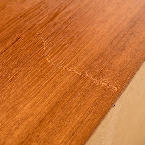 Image 1 of MK10637 Gerestaureerd teakhouten dressoir