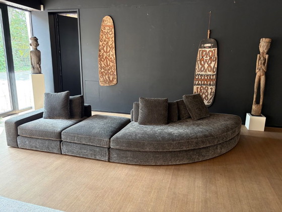 Sofa model Harold - brand - Meridiani – Modular sofas, Textile, Velvet (photo 2 of 5)