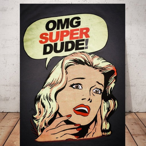 Foto auf Plexiglas gedruckt / Limitierte Auflage / Streetart / Roy Lichtenstein / Originaldekoration / Pop-Art / Art déco