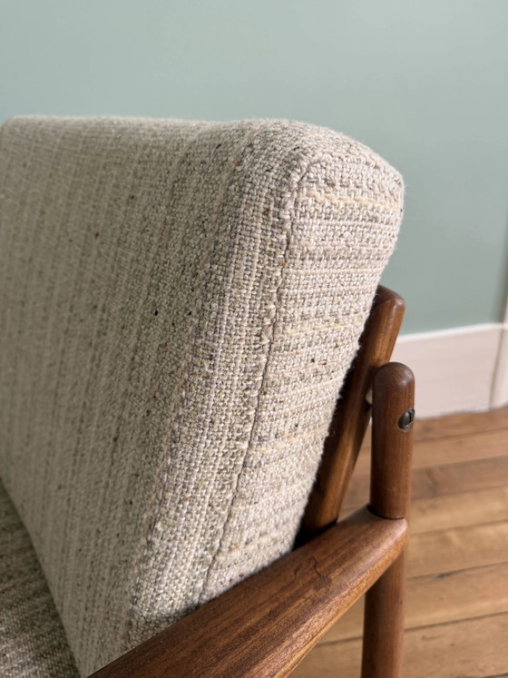 Poltrona scandinava vintage in teak – Poltrone, Wool, Scandinavian (photo 8 of 9)