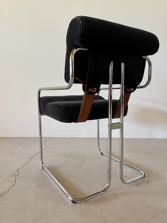 Image 1 of Tucraom Stühle von Guido Faleschini für i4 Mariani, 4 . Satz