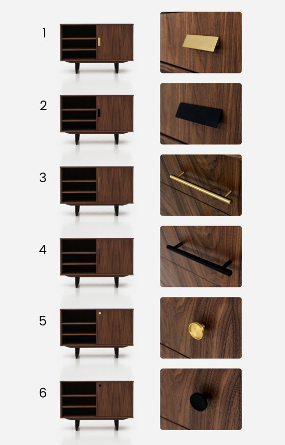 Image 1 of Walnut Cabinet for TV O-S16